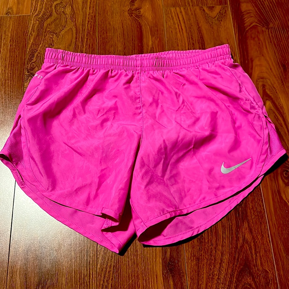 DRI-FIT hot pink nike shorts